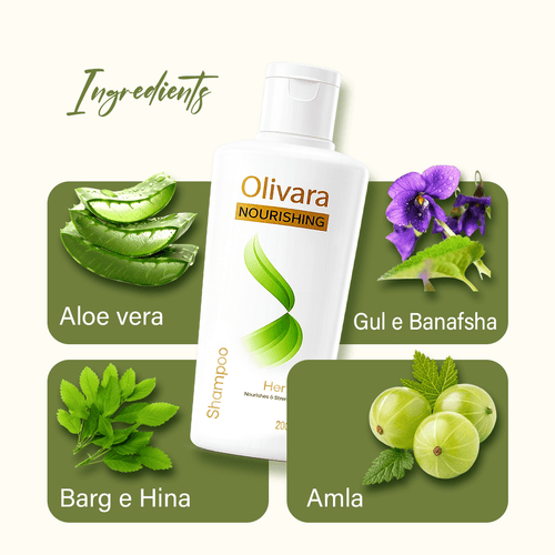Olivara Nourishing Herbal Hair Shampoo