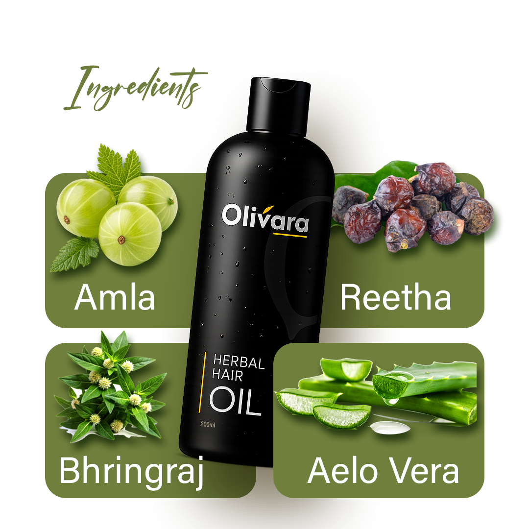 Olivara Herbal Hair Buy 2 Get 1 Shampoo Free