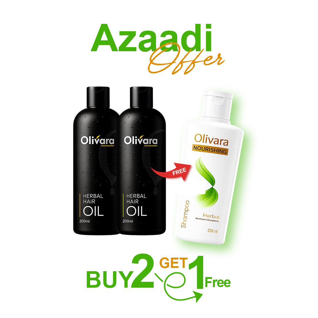Olivara Herbal Hair Buy 2 Get 1 Shampoo Free